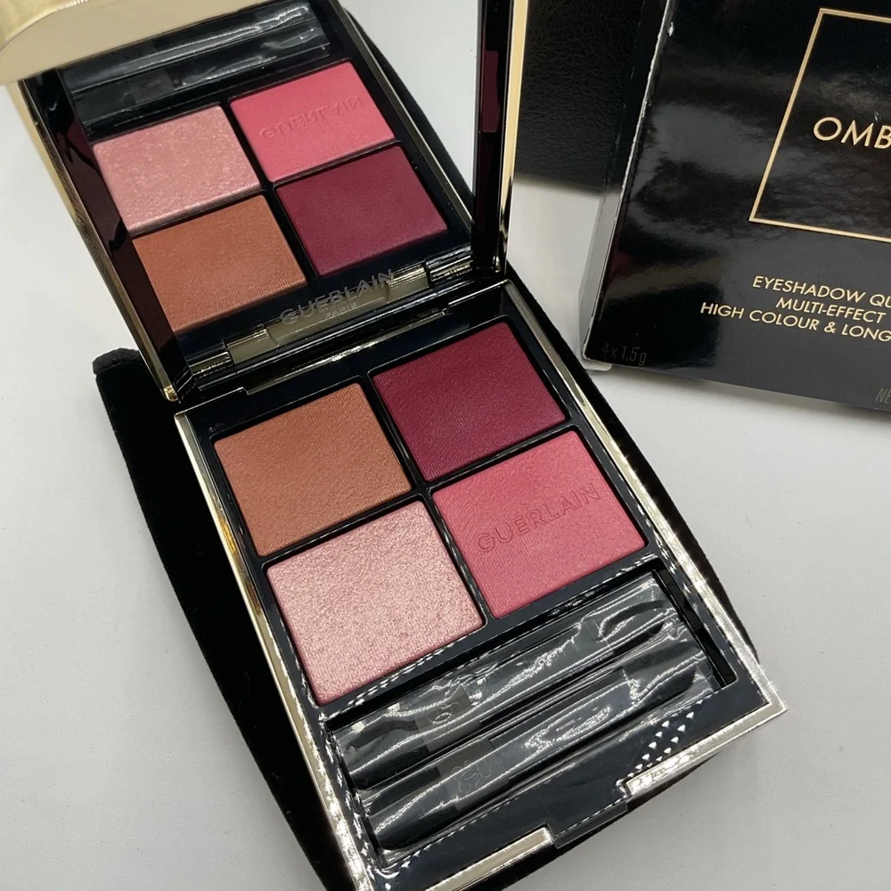 GUERLAIN Ombres G Eyeshadow Quad in 530 Majestic Rose - Brand New In Box